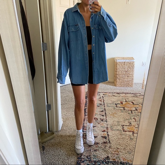 Dickies Other - Vintage dickies denim shirt